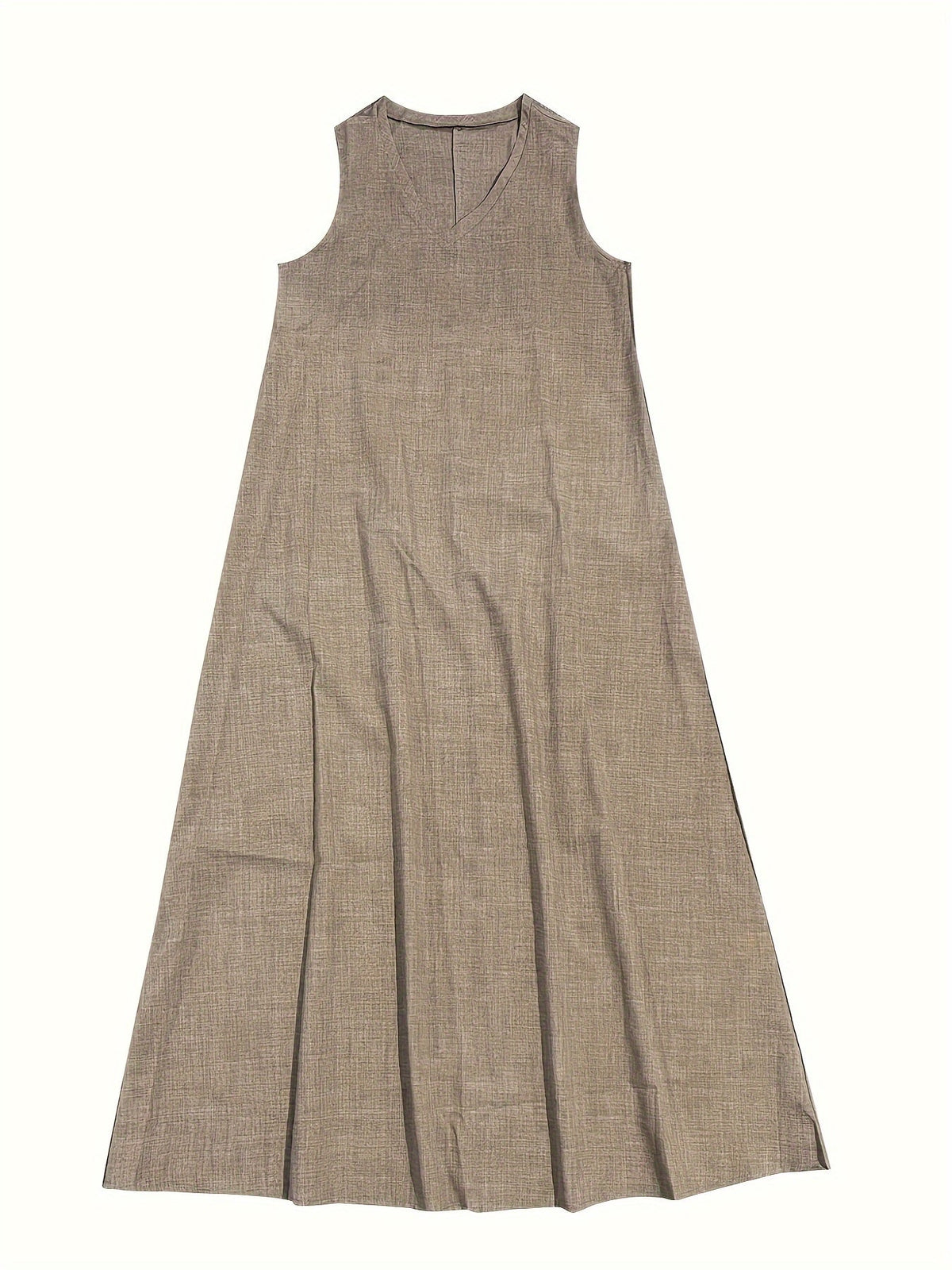 Rosie | Women's V-Neck Tank Midi Dress