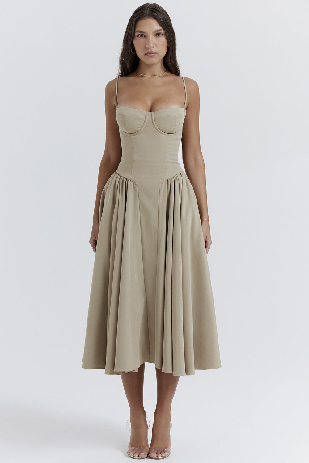 Kiki | Women's Retro Midi Dress