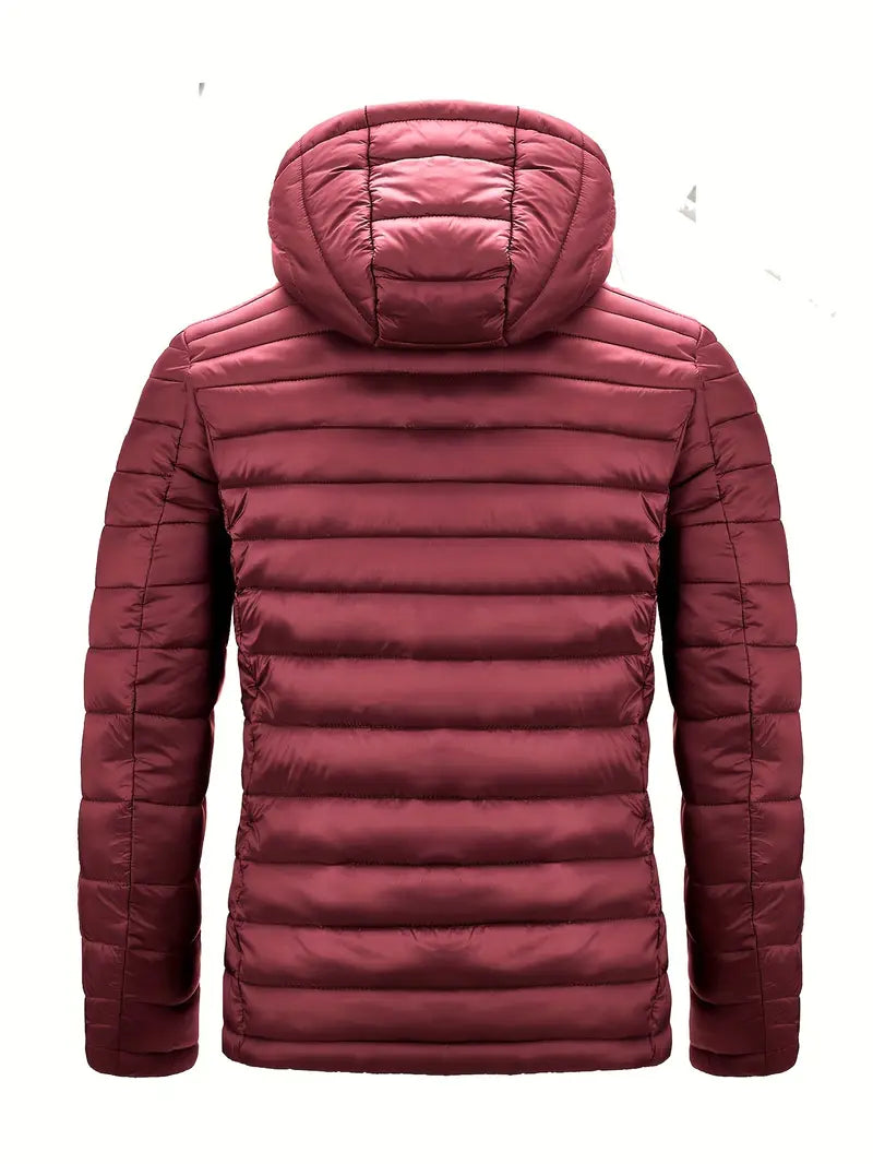 Men's Elegant Hooded Jacket with Hooded