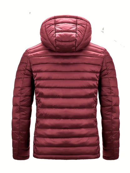 Men's Elegant Hooded Jacket with Hooded