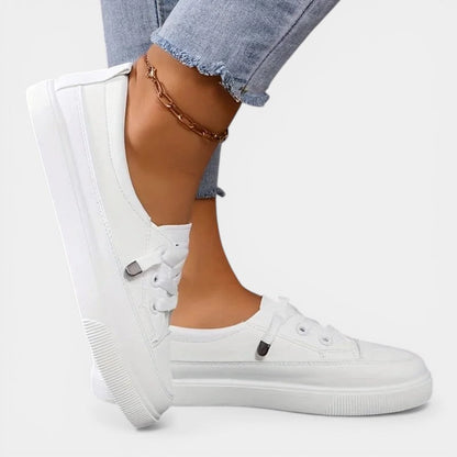 Ana | Orthopedic Flat Lace-Up Shoes