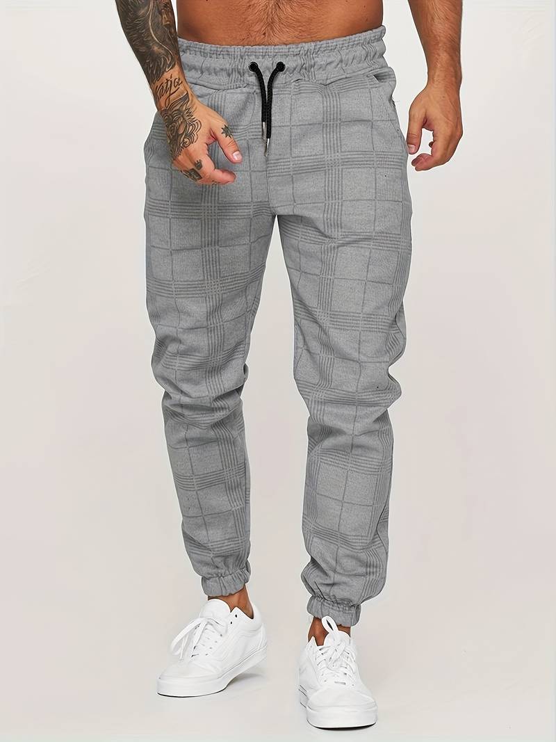 Stefan | Men's Stylish Jogging Trousers with Drawstring