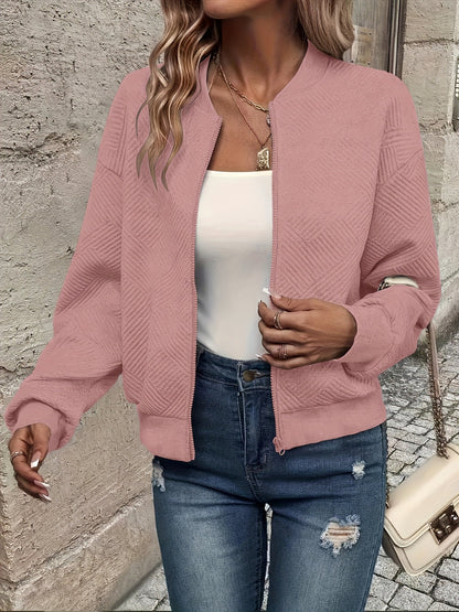 Isla | Women's Relaxed Lightweight Zip-Up Jacket
