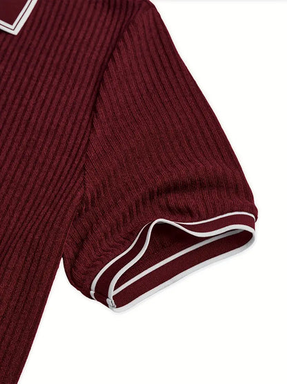 Emilio | Men's Custom Ribbed Polo