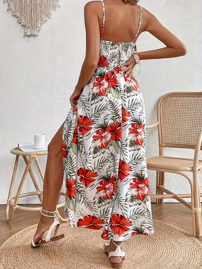 Victoria | Women's Elegant Floral Maxi Dress