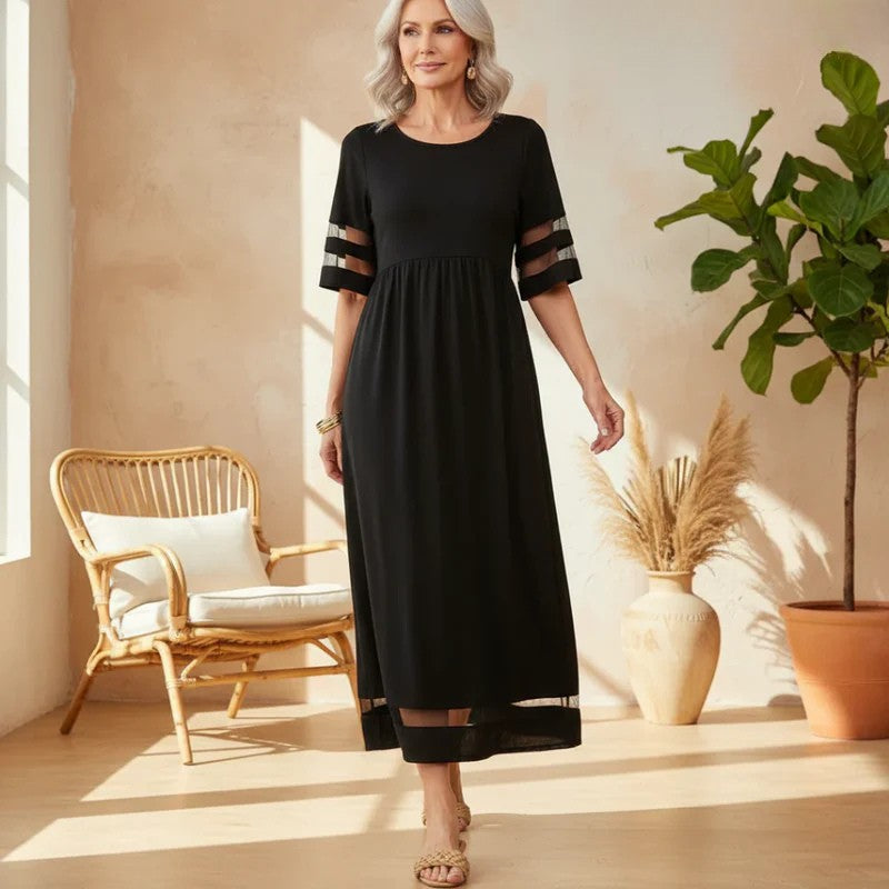 Nadia | Women's Tummy Coverage Midi Dress