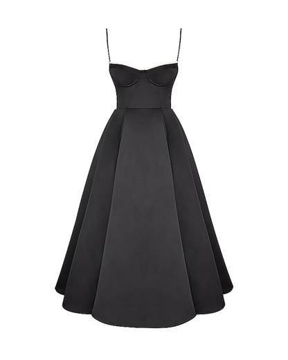 Ophira | Women's Classy Corset Midi Dress