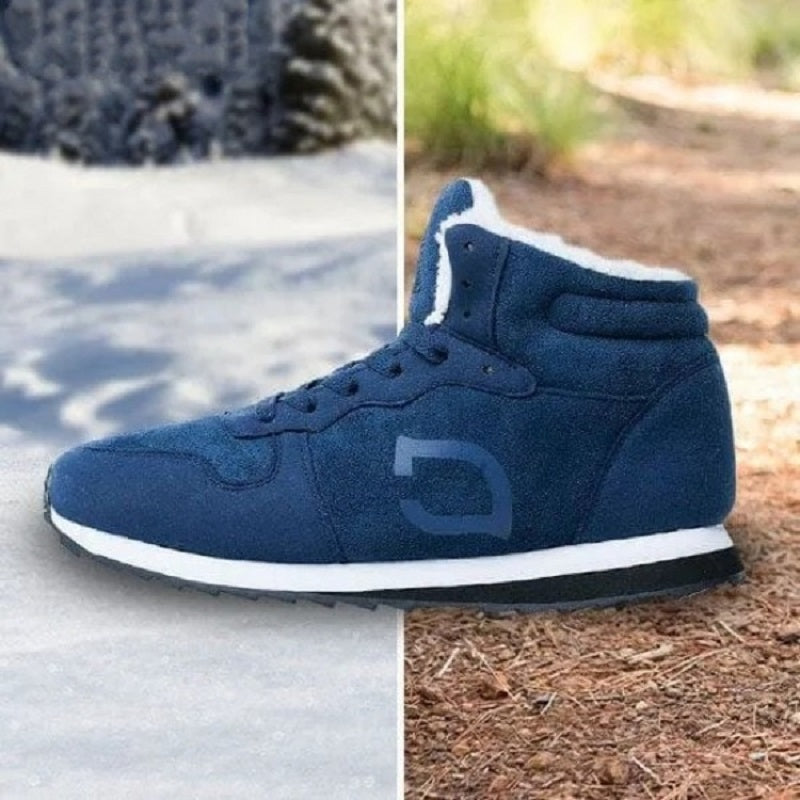 Men's Cushioned Lace-Up Malmo Thermo-Confortti Footwear, Superior Warmth and Comfort