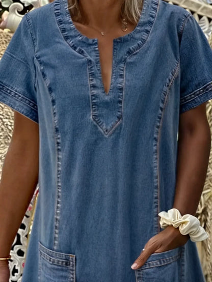 Siena | Women's Casual Charm Everyday Dress with Pockets
