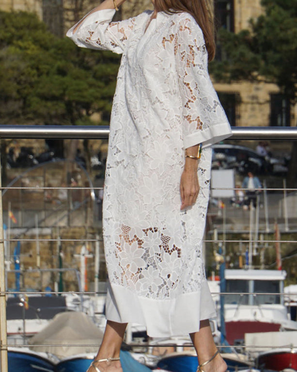 Grace | Women's Modern Flowing Refined Maxi Dress