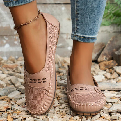 Paulette | Women's Cushioned Slip-On Chic Orthopedic Footwear with Arch Support