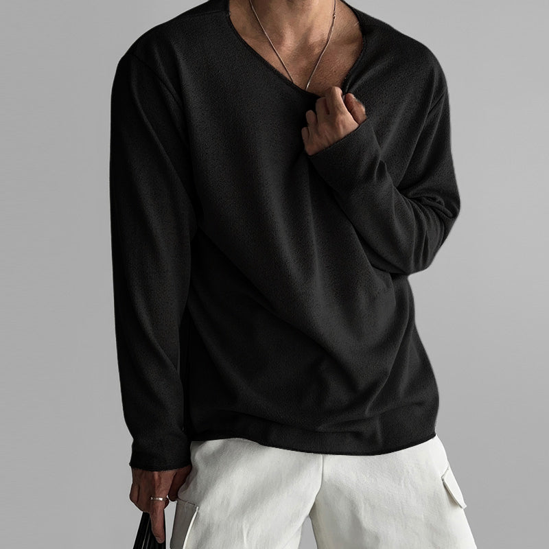 Dakota | Men's Longline Sweatshirt with Round Neck