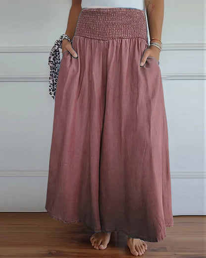 Irene | Women's Comfy Wide-Leg Trousers