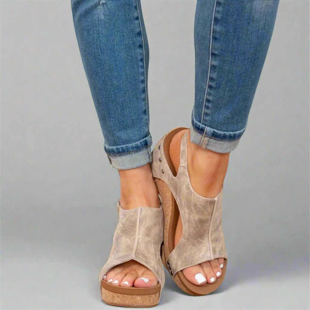 Mechthild | Women's Lightweight Open-Toe Premium Quality Orthopedic Sandals