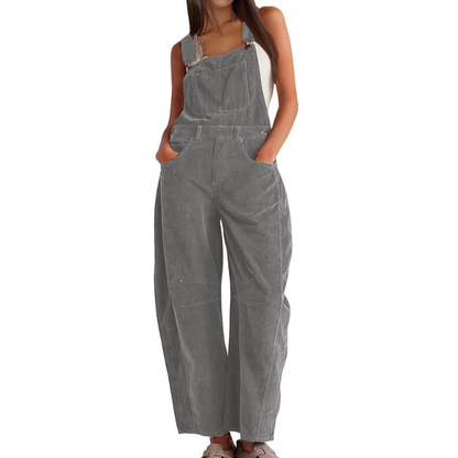 Ethel | Women's Chic Wide-Leg Barrel Jumpsuit