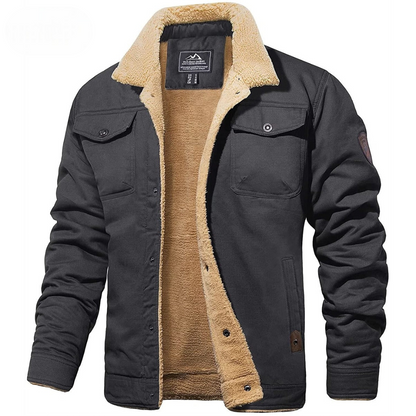 Evander | Men's Luxe Cargo Jacket with Long Sleeve