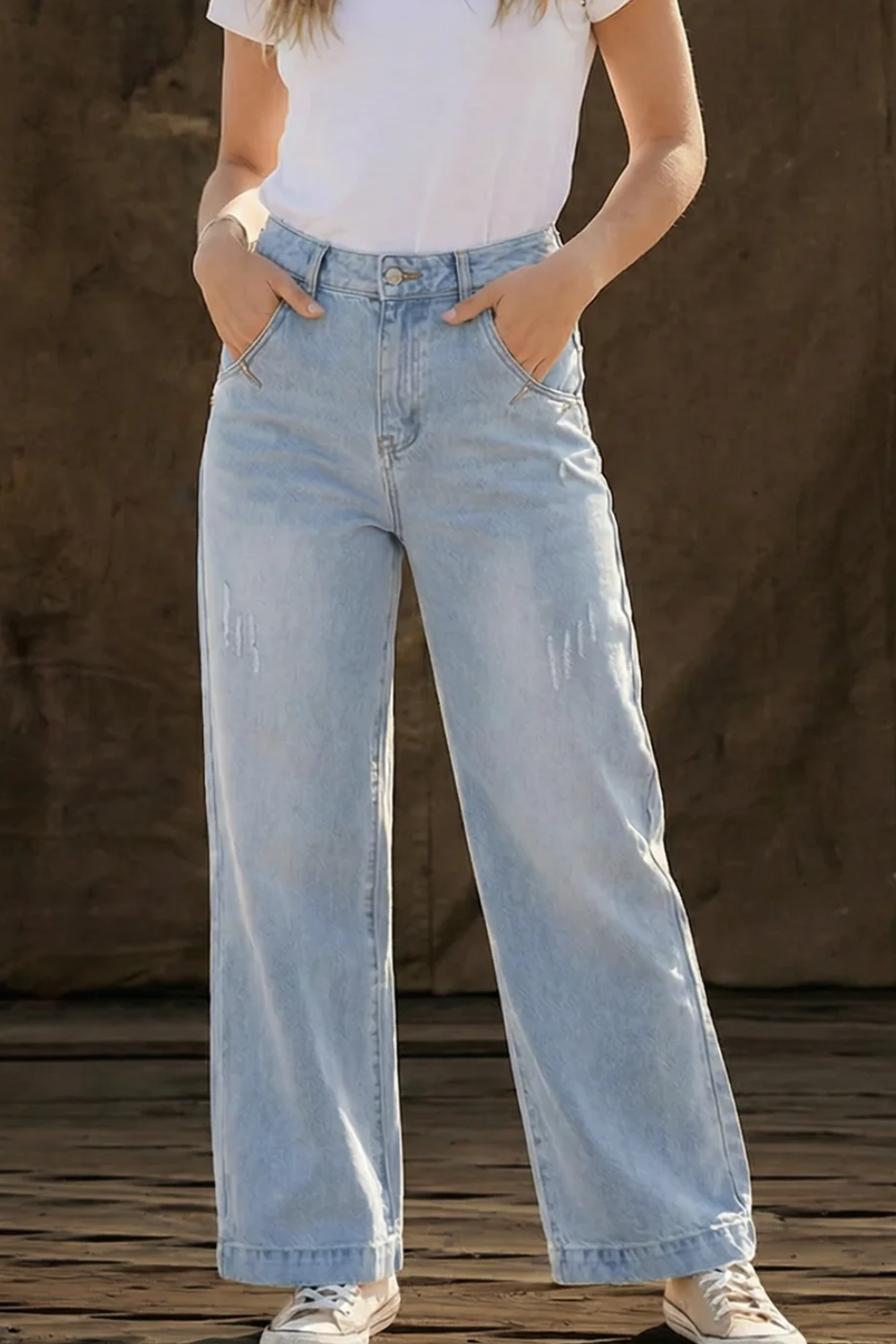 Clarissa | Women's Retro High Waist Denim Jeans