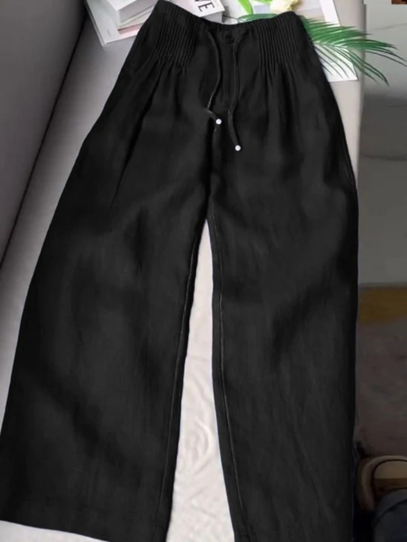 Camille | Women's Elegant Wide-Leg Trousers