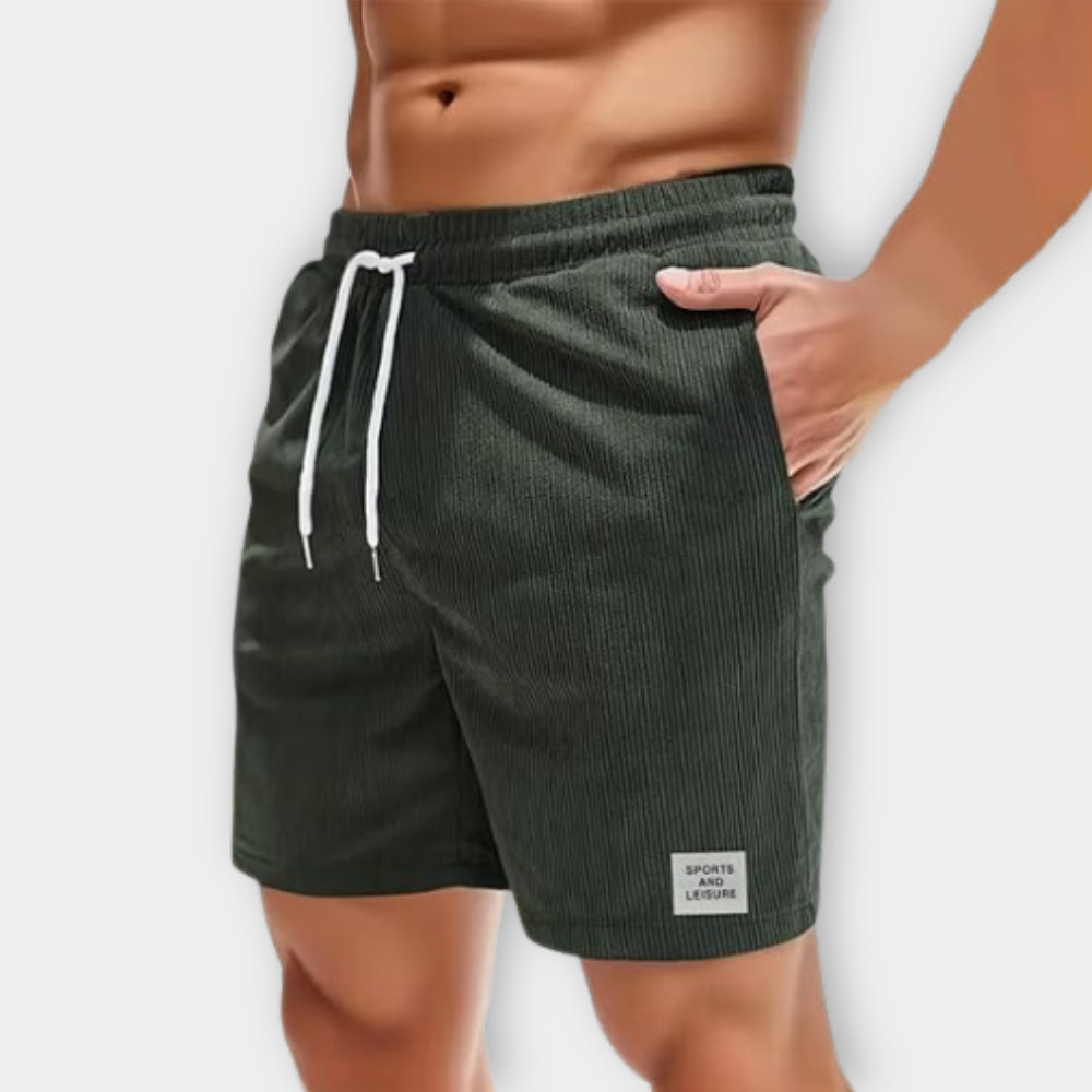 Darren | Men's Relaxed Summer Leisure Shorts with Drawstring