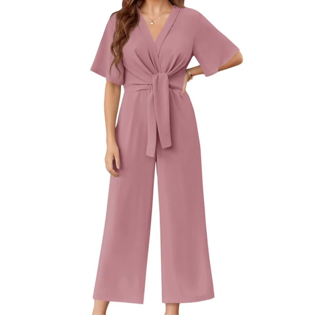 Gabriella | Women's Elegant Summer Tie Knot Jumpsuits