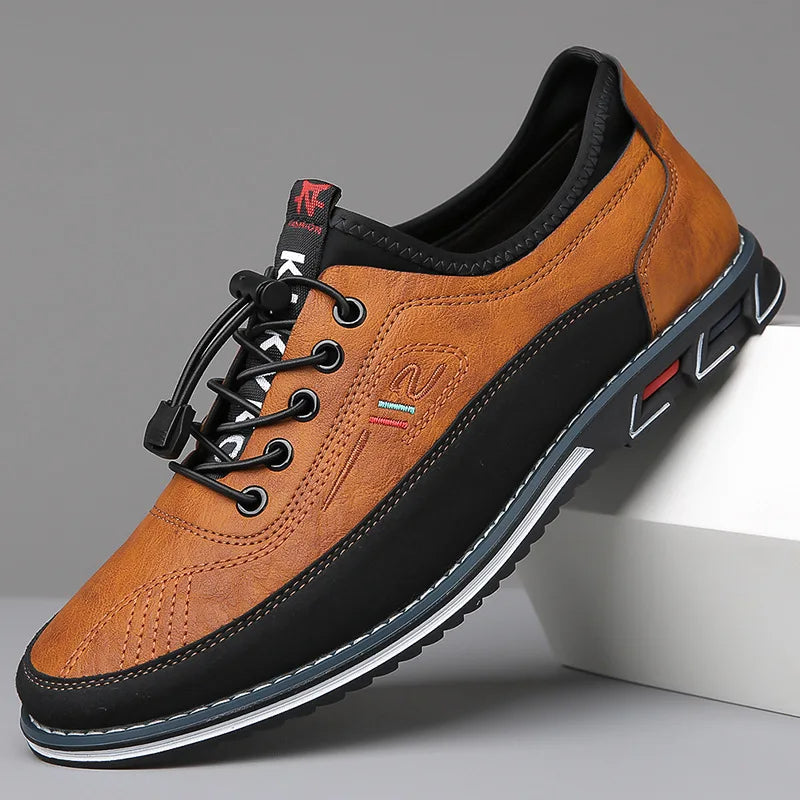 Marcel | Men's Breathable Lace-Up Orthopedic Oxford Shoes