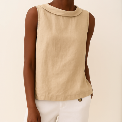 Margot | Women's Longline High Quality Sleeveless Top