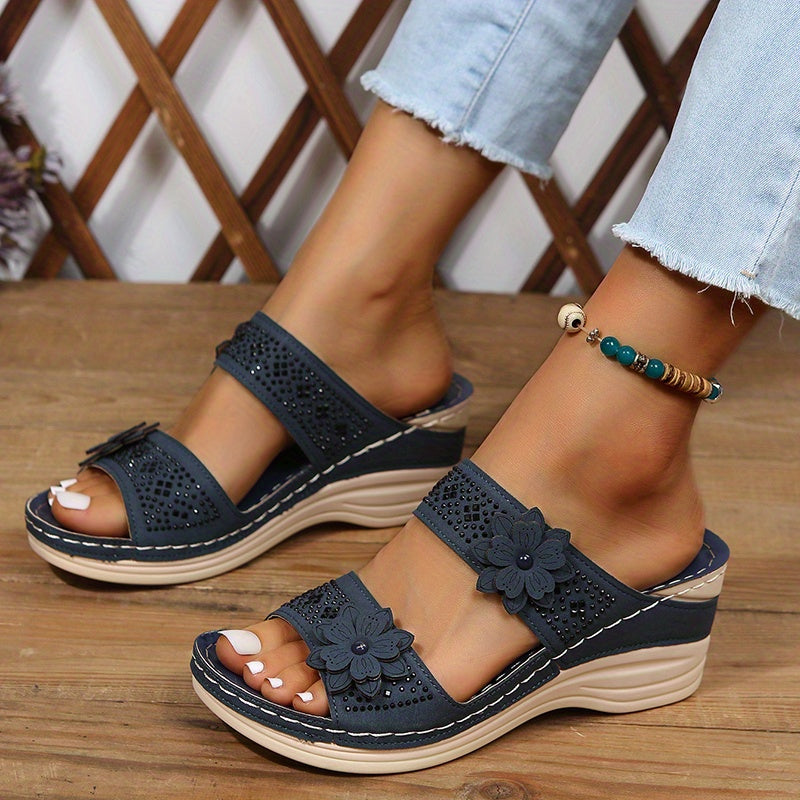 Women's Delor Floral Wedge Sandal