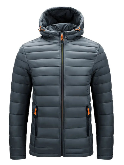 Men's Elegant Hooded Jacket with Hooded