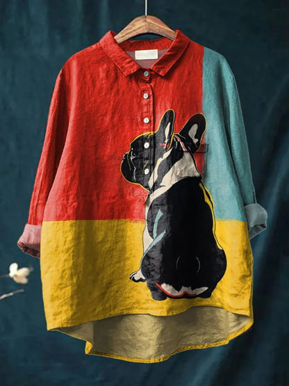 Miller | Longline Dog Art Shirt