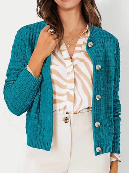 Harper | Women's Cardigan with Button Placket