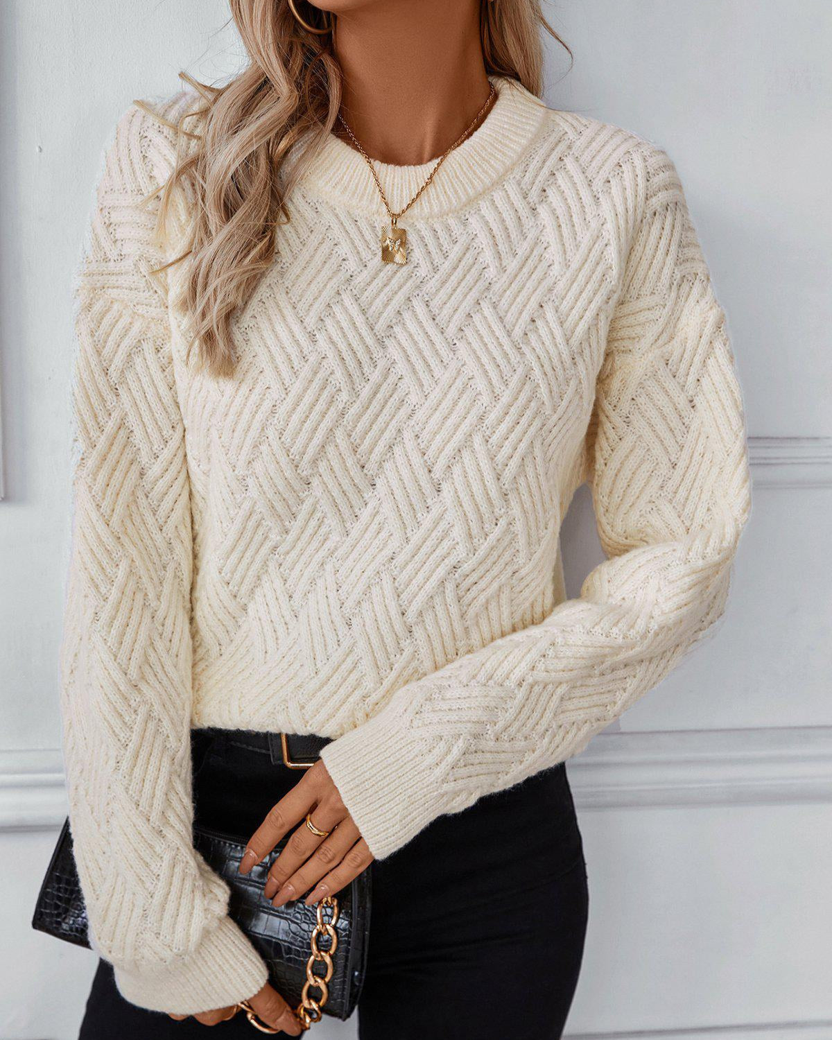 Denise | Women's The Luxury Jumper with Round Neck