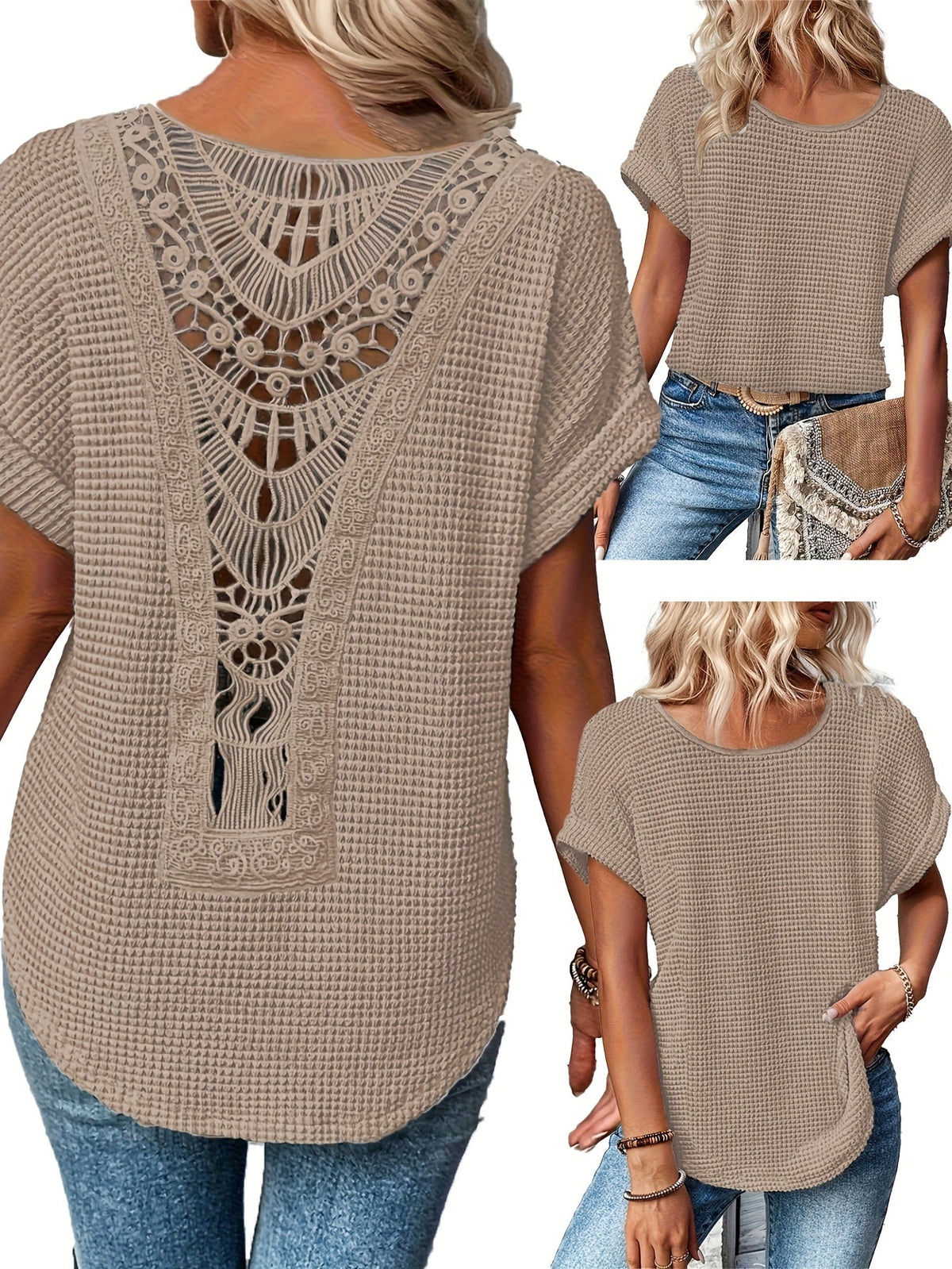 Oliv | Women's Comfy Round Neck T-Shirt