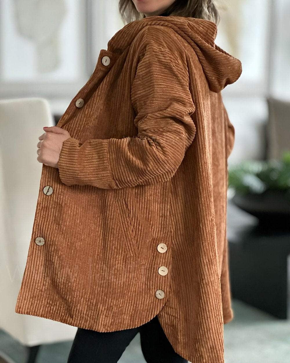 Cordia | Women's Cozy Hooded Jacket with Hooded