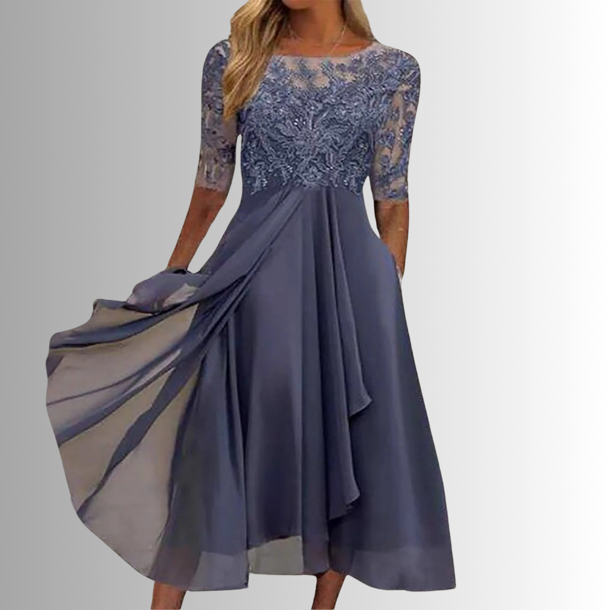 Rhonda | Women's Elegant Maxi Dress