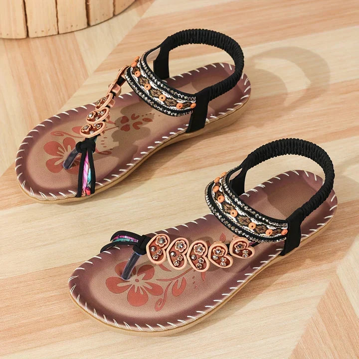 Macy | Women's Cushioned Open-Toe Orthopedic Sandals for Ultimate Comfort