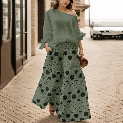 Viella | Women's Polka Dot Playful Dot Set