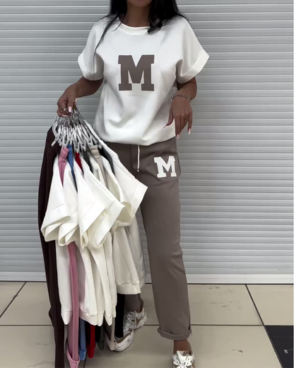 Women's Trendy Printed Casual Outfit