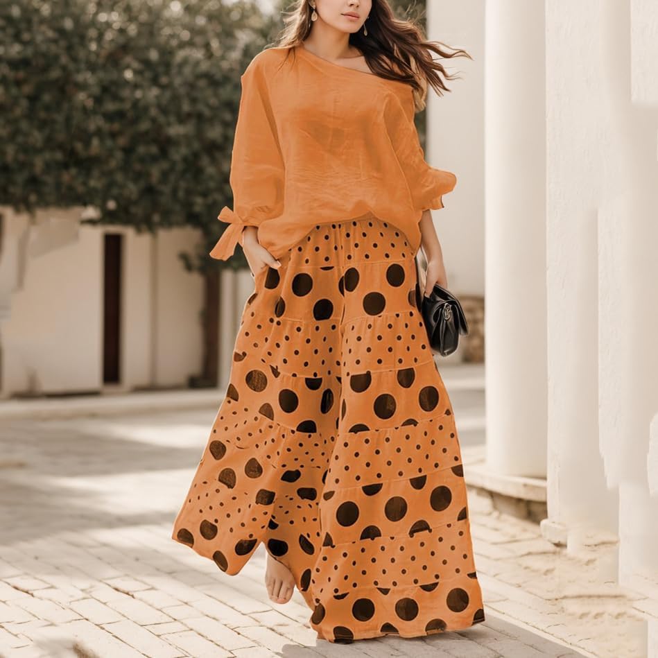 Viella | Women's Polka Dot Playful Dot Set