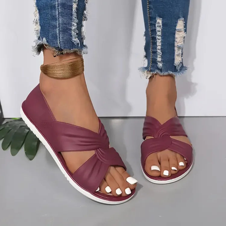 Luna | Women's Cushioned Open-Toe Comfortable Orthopedic Toe Sandals