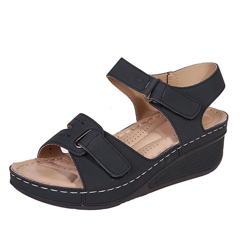 Orthopedic Open-Toe Helene Women's Comfortable Sandals with Arch Support