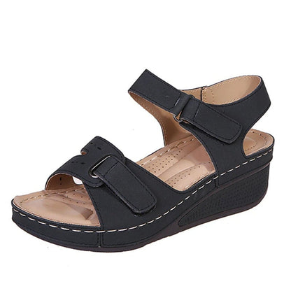Orthopedic Open-Toe Helene Women's Comfortable Sandals with Arch Support