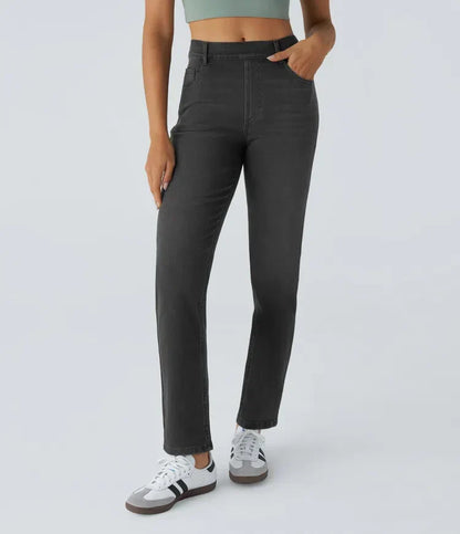 Kate | Women's Elastic & Comfortable Trousers with Pockets