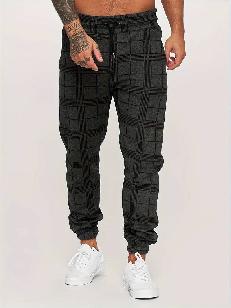 Stefan | Men's Stylish Jogging Trousers with Drawstring