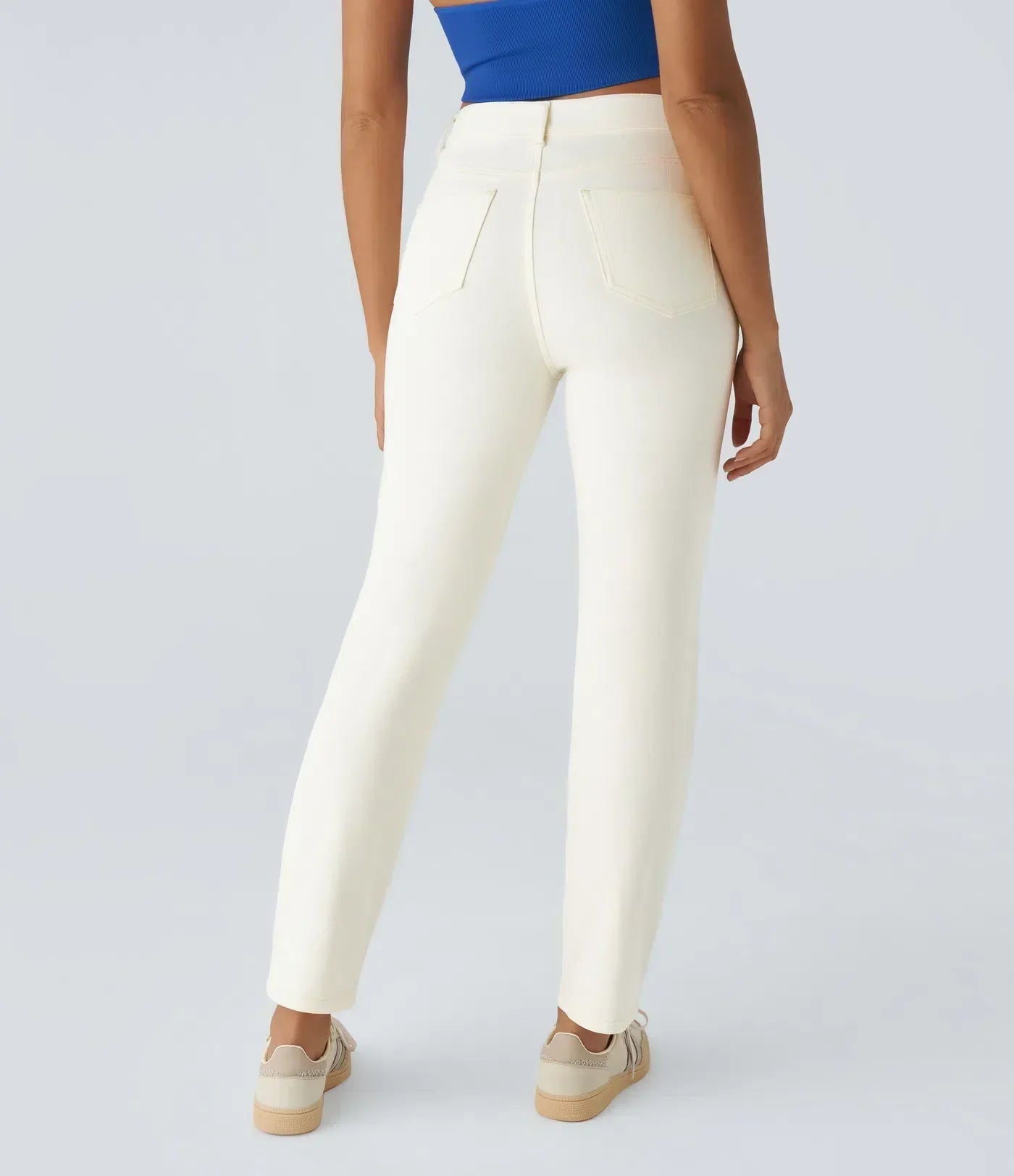 Kate | Women's Elastic & Comfortable Trousers with Pockets