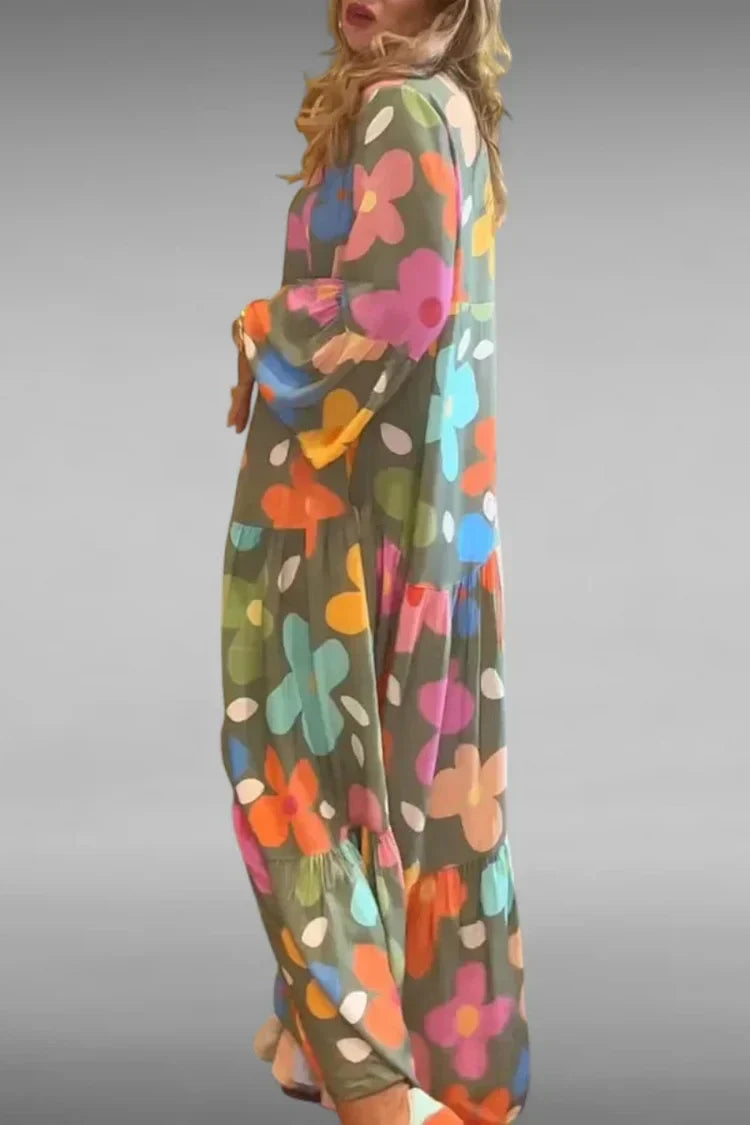 Women's Relaxed Floral Dream | Easygoing Maxi Dress