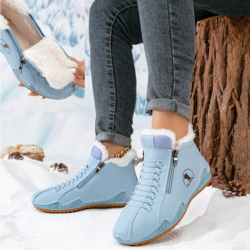 Léa | Women's Orthopedic Lace-Up Ergonomic Winter Comfort Ankle Boots