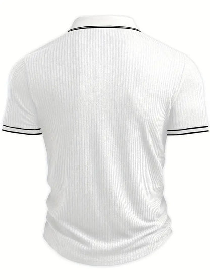 Emilio | Men's Custom Ribbed Polo