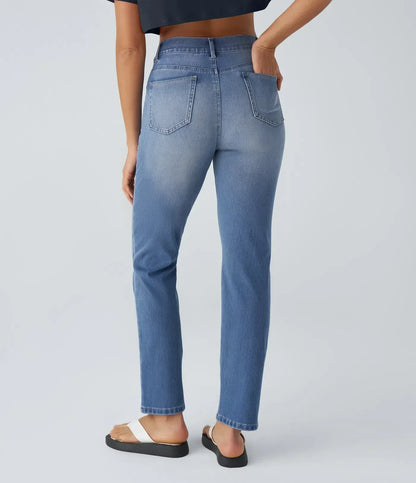 Kate | Women's Elastic & Comfortable Trousers with Pockets
