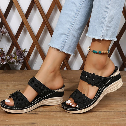Women's Delor Floral Wedge Sandal