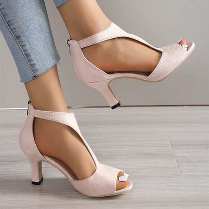 Women's Open-Toe Ava Orthopedic Sandals with Heel and Arch Support and Cut-Out